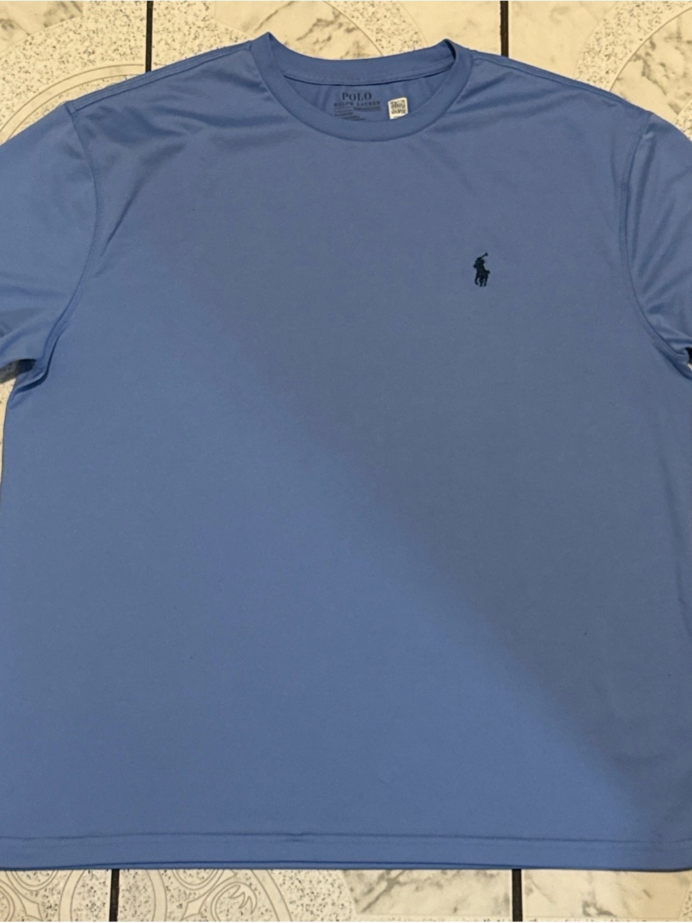 Polo Ralph Lauren Classic Fit Performance Jersey T-Shirt Blue Men’s Size Medium